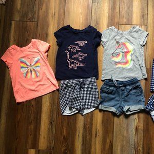 Lot of Spring/Summer Toddler Girl Clothing Size 3T (7 pieces)